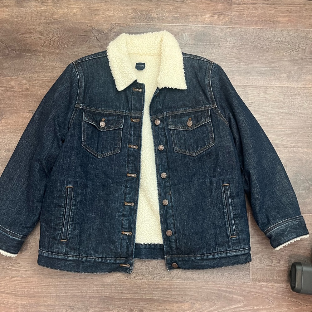Sherpa Jean Jacket